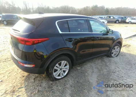 2017 Kia Sportage Lx from USA, damaged, VIN KNDPMCAC9H7218552
